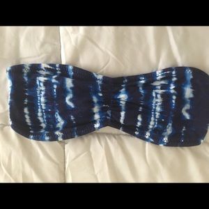 Mudd Blue tye dye bandeau